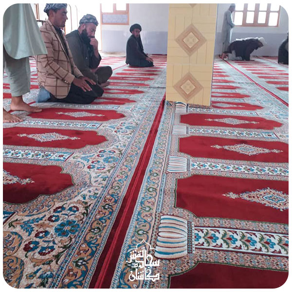 فرش سجاده ای مسجد افغانستان