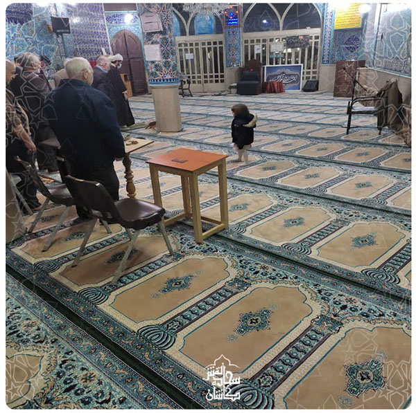 فرش محرابی مسجد اصفهان