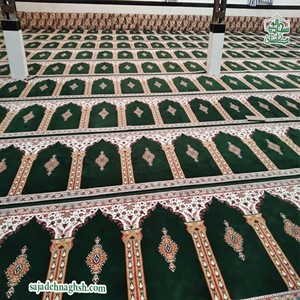 شراء سجاد خاص المحراب للمسجد- التصميم حرير- مسجد و حسينية  قرية سبزان بمدينة دزفول