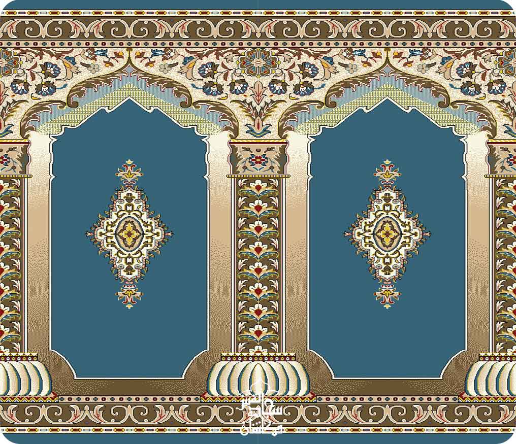 فرش محرابی طرح فرخ