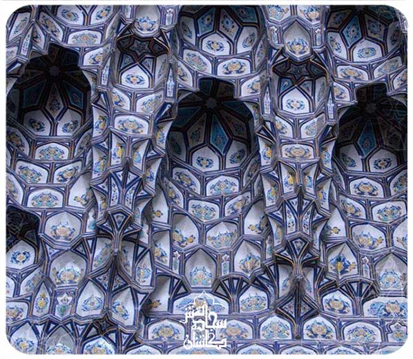 رنگ آبی در معماری اسلامی