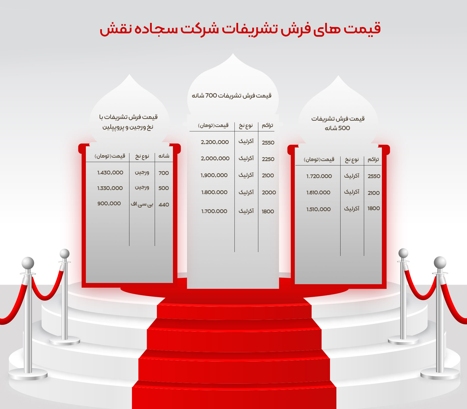 قیمت فرش تشریفات