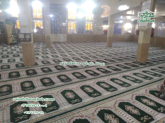 خرید فرش محرابی برای مسجد امام حسین دیلم