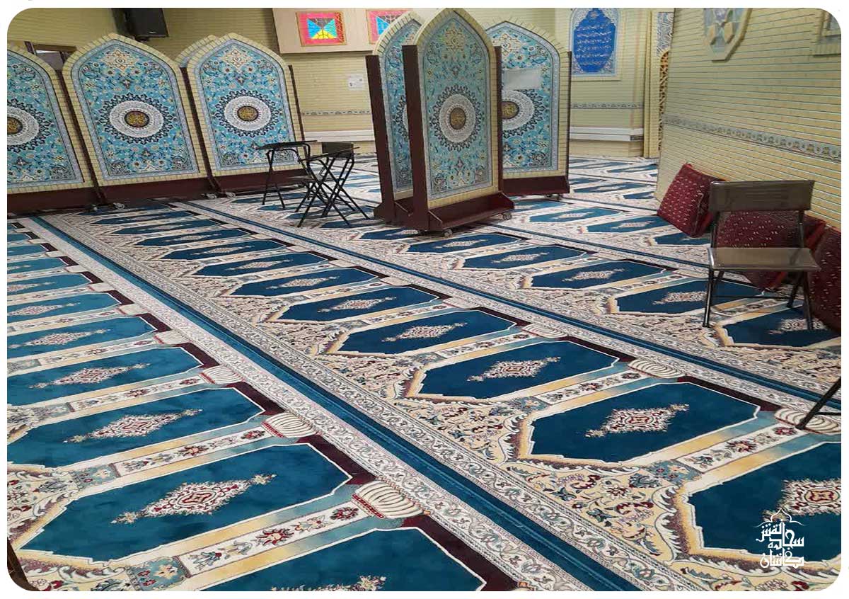 فرش سجاده ای مسجد شرکت مس ایران