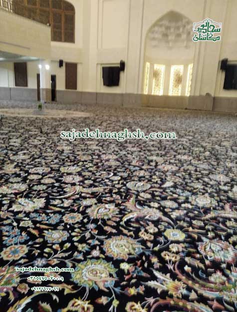 فرش یک پارچه مسجد ستاد نیروی انتظامی تهران