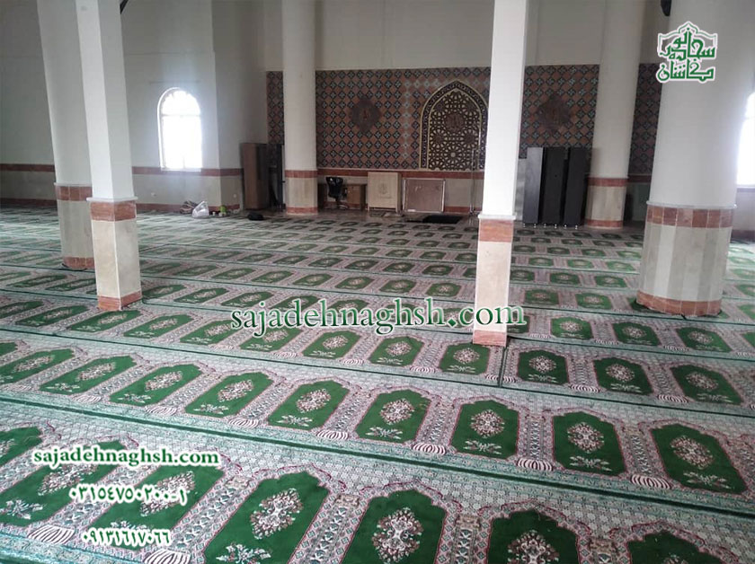 فرش مسجد سجاده ای دانشگاه نیشابور
