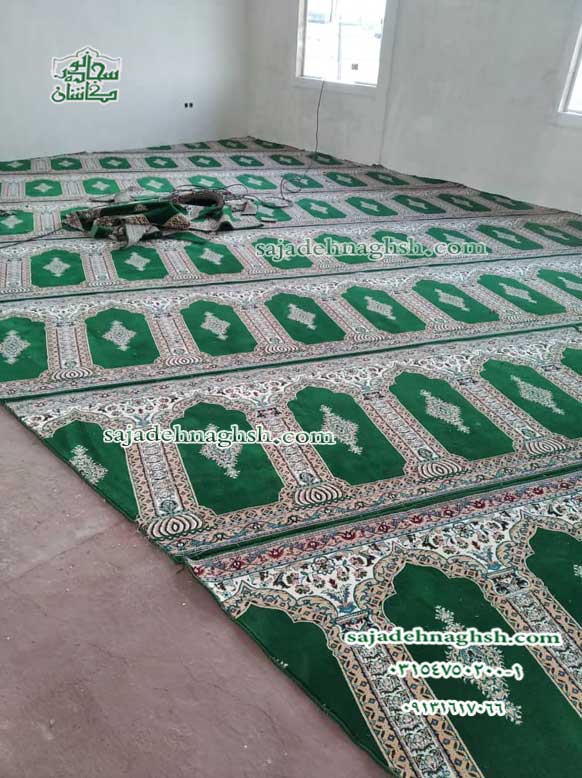 فرش سجاده ای برای نمازخانه اتوبان غدیر