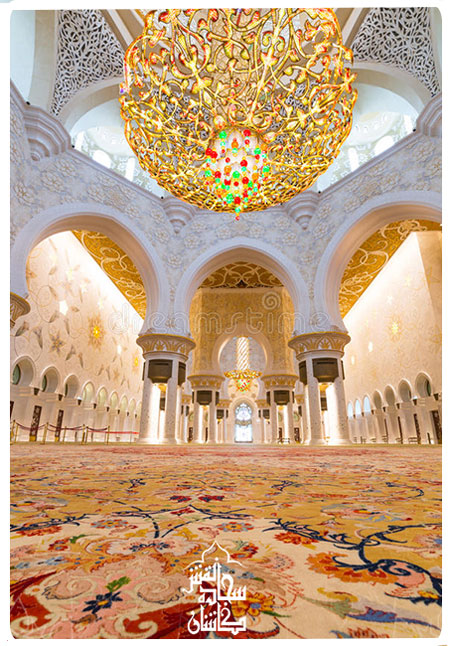 فرش مسجد شیخ زاید