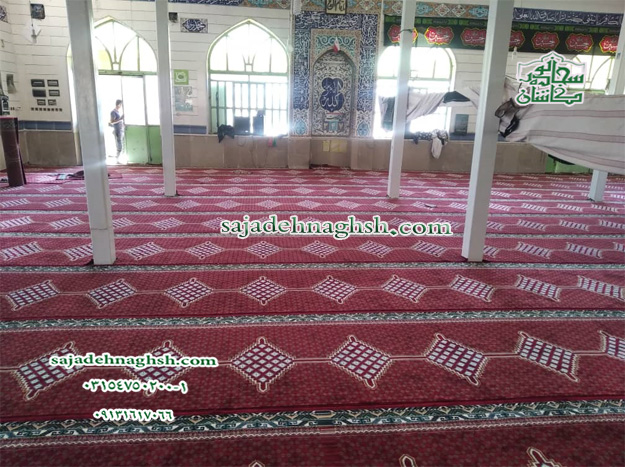 خرید فرش تشریفاتی مسجد روستای شرق آباد شیراز ارسنجان