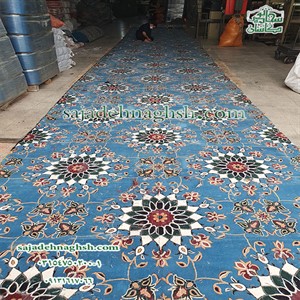 آماده سازی فرش تشریفات مسجد