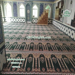 فروش فرش های سجاده ای برای مسجد حضرت ابوالفضل(ع) تنکابن - طرح ضیافت