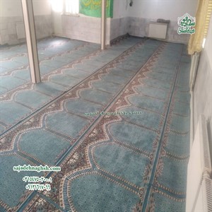فروش فرش های سجاده ای برای مسجد روستای کلها - 1399/03/05