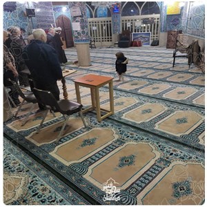 فرش سجاده ای مسجد اصفهان-220متر-700شانه اکریلیک
