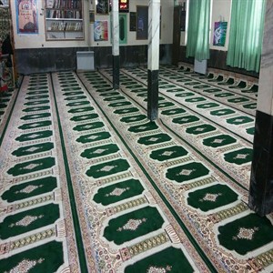 نصب فرش مسجد در آمل در تاریخ 1396/12/09