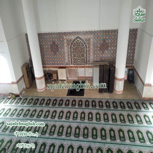 فرش سجاده ای نمازخانه دانشگاه نیشابور-820 متر