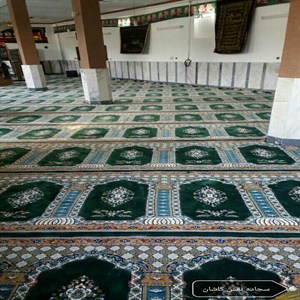 نصب فرش های سجاده ای در ساری در تاریخ 1396/07/06
