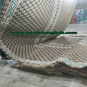 بافت فرش سجاده ای در شرکت سجاده نقش برای مسجد اهواز