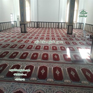 خرید سجاده فرش برای مسجد الزهرا تنکابن - 700 شانه 300 متر
