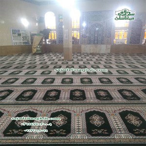 خرید فرش محرابی برای مسجد امام حسین دیلم - طرح باستان