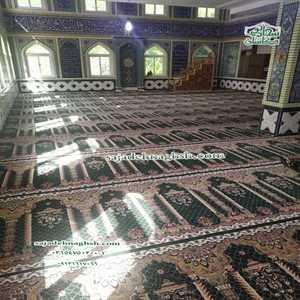 سجادة سعر معقول لمسجد حضرة ابوالفضل (ع) مسجد تنكابن- 1399/03/14 