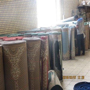 رول سجاده فرش مخصوص مسجد بافته شده توسط شرکت سجاده نقش