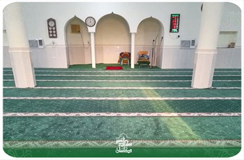 نمونه کار مشتری خرید فرش تشریفات مسجد در قصر قند