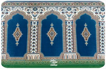نمونه خرید مشتری فرش مسجد فاطمه الزهرا(س) از همدان