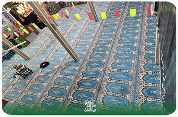 خرید فرش در مسجد امام حسین (ع) در روستای اردیان شاهرود