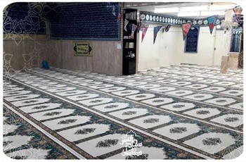 خرید و نصب فرش سجاده ای مسجد اصفهان
