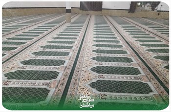 نمونه کار خرید فرش محرابی مسجد موسی ابن جعفر