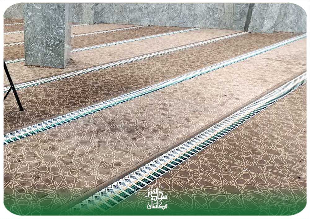 خرید فرش نمازخانه ساختمان مرکزی راه آهن