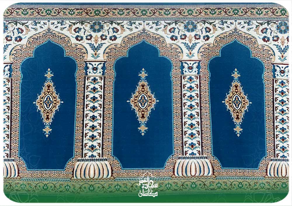 مثال على زبون يشتري سجادة من مسجد فاطمة الزهراء (عليه السلام) في همدان