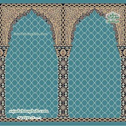 فرش محرابی طرح متین